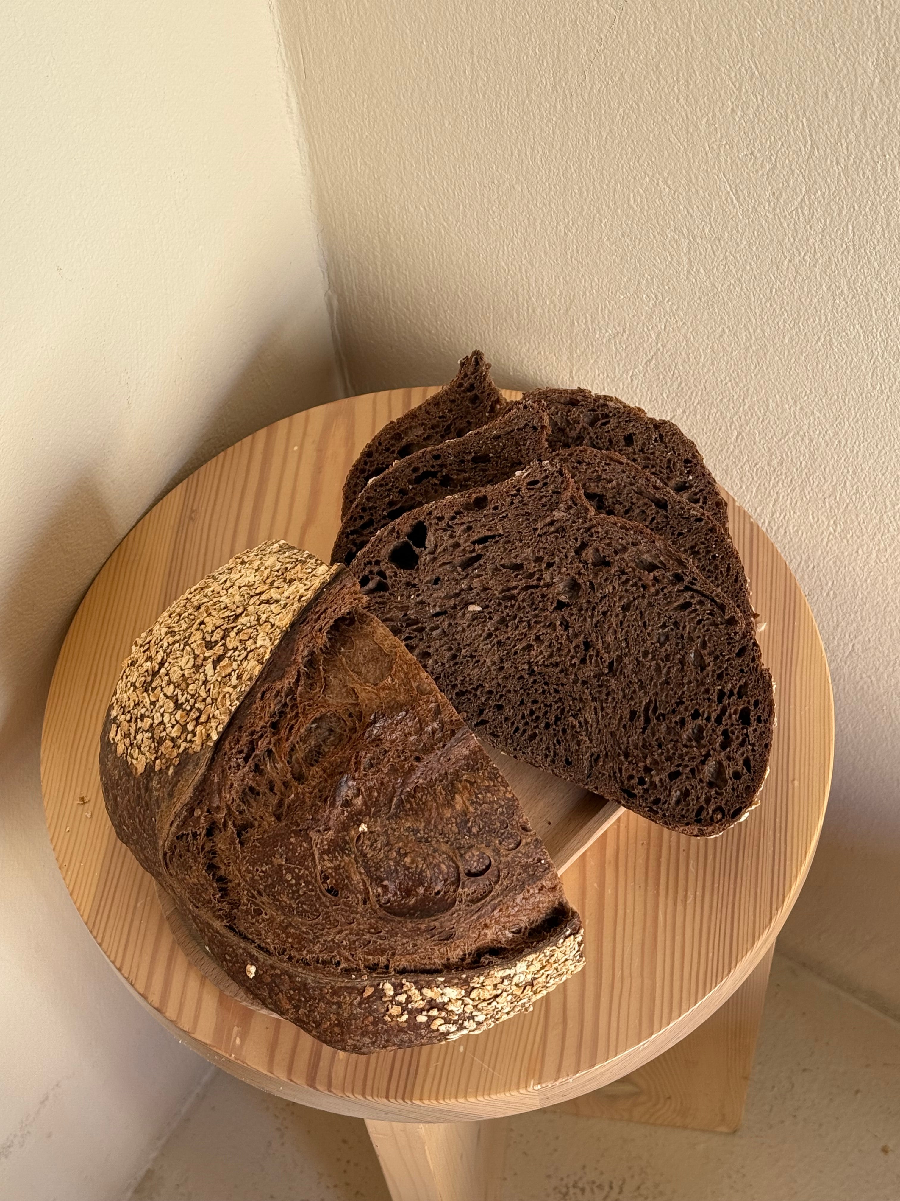 Sourdough Bread (Honey & Oats)