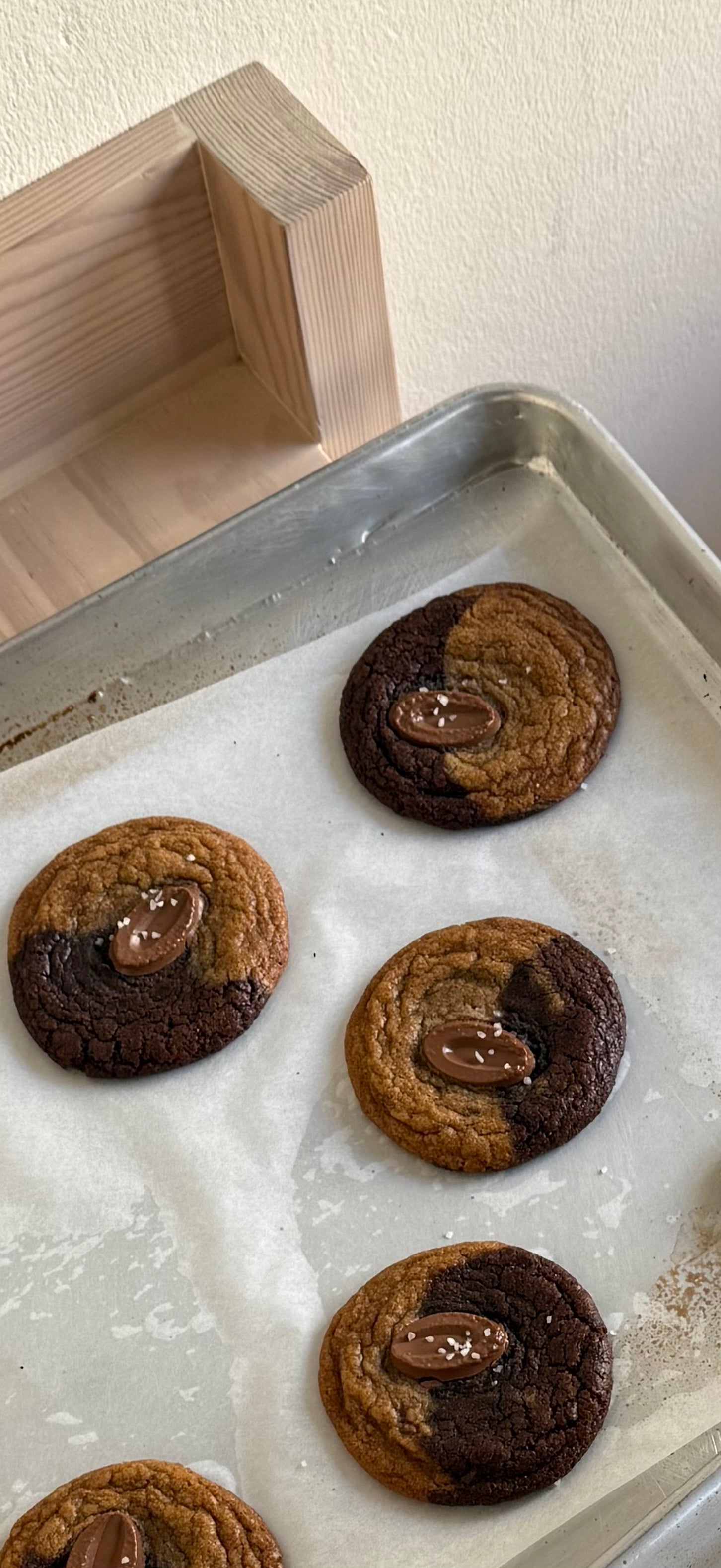 Half & Half Cookie
