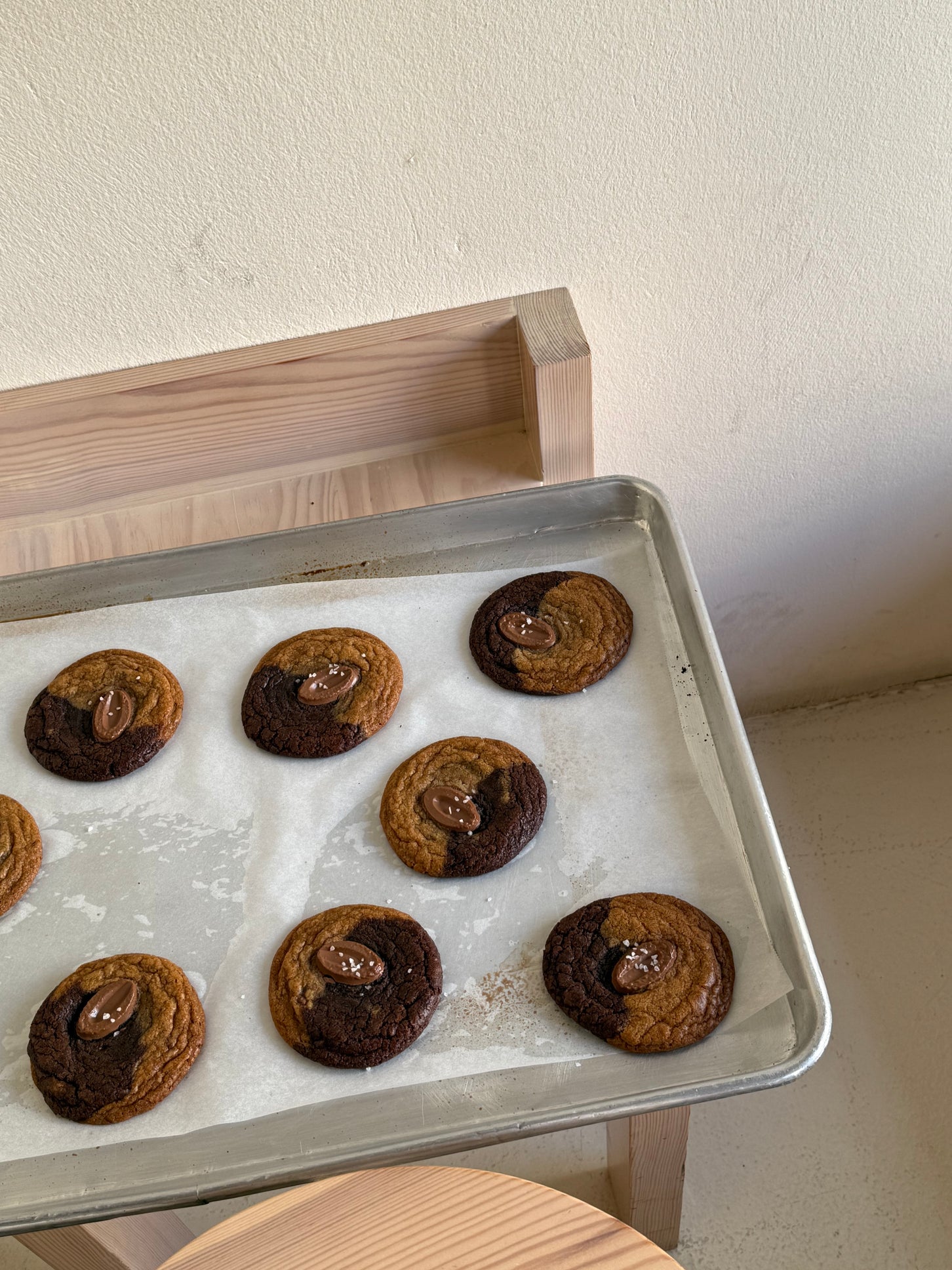 Half & Half Cookie