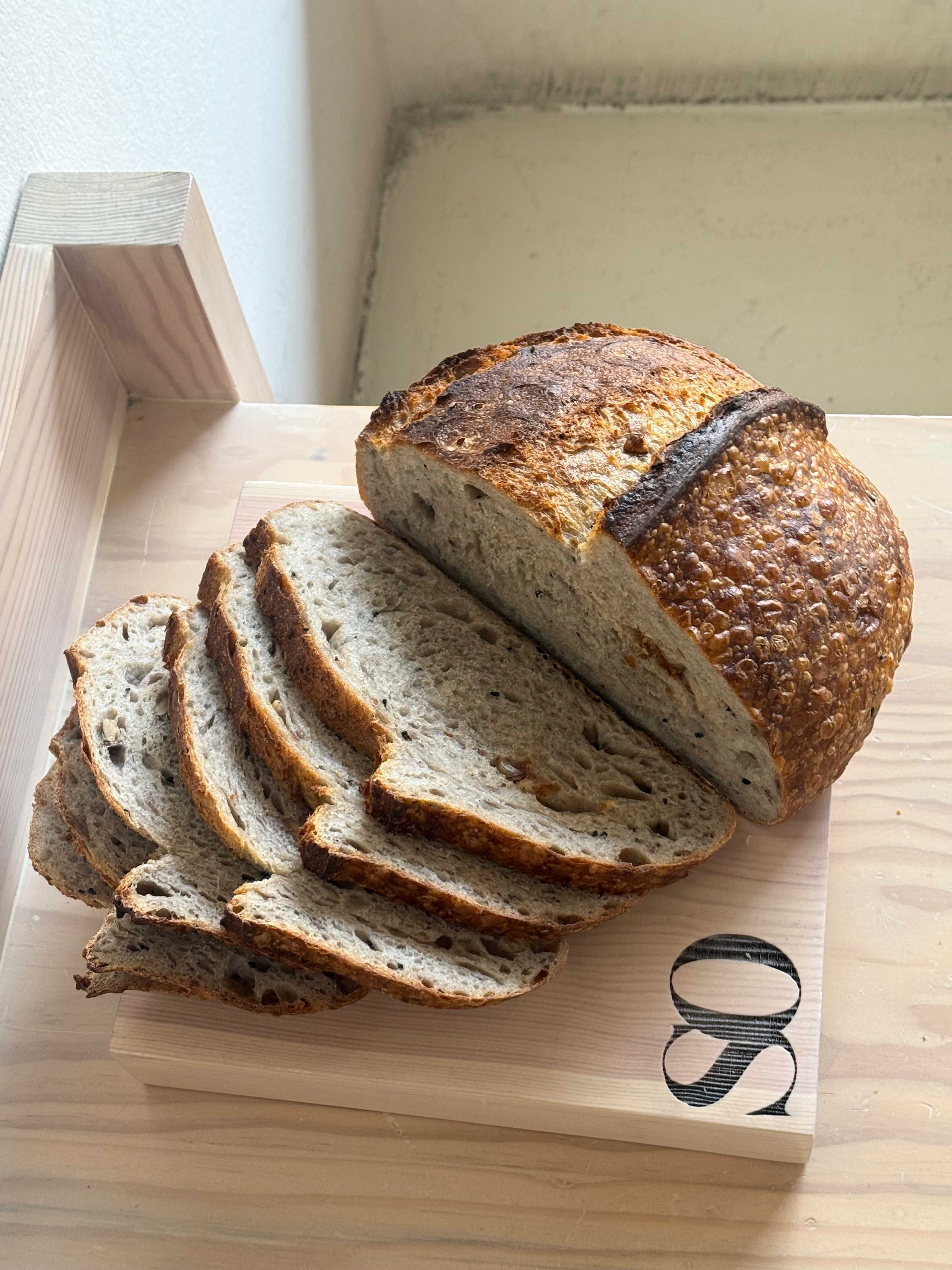 Sourdough Bread (Dates & Walnuts)