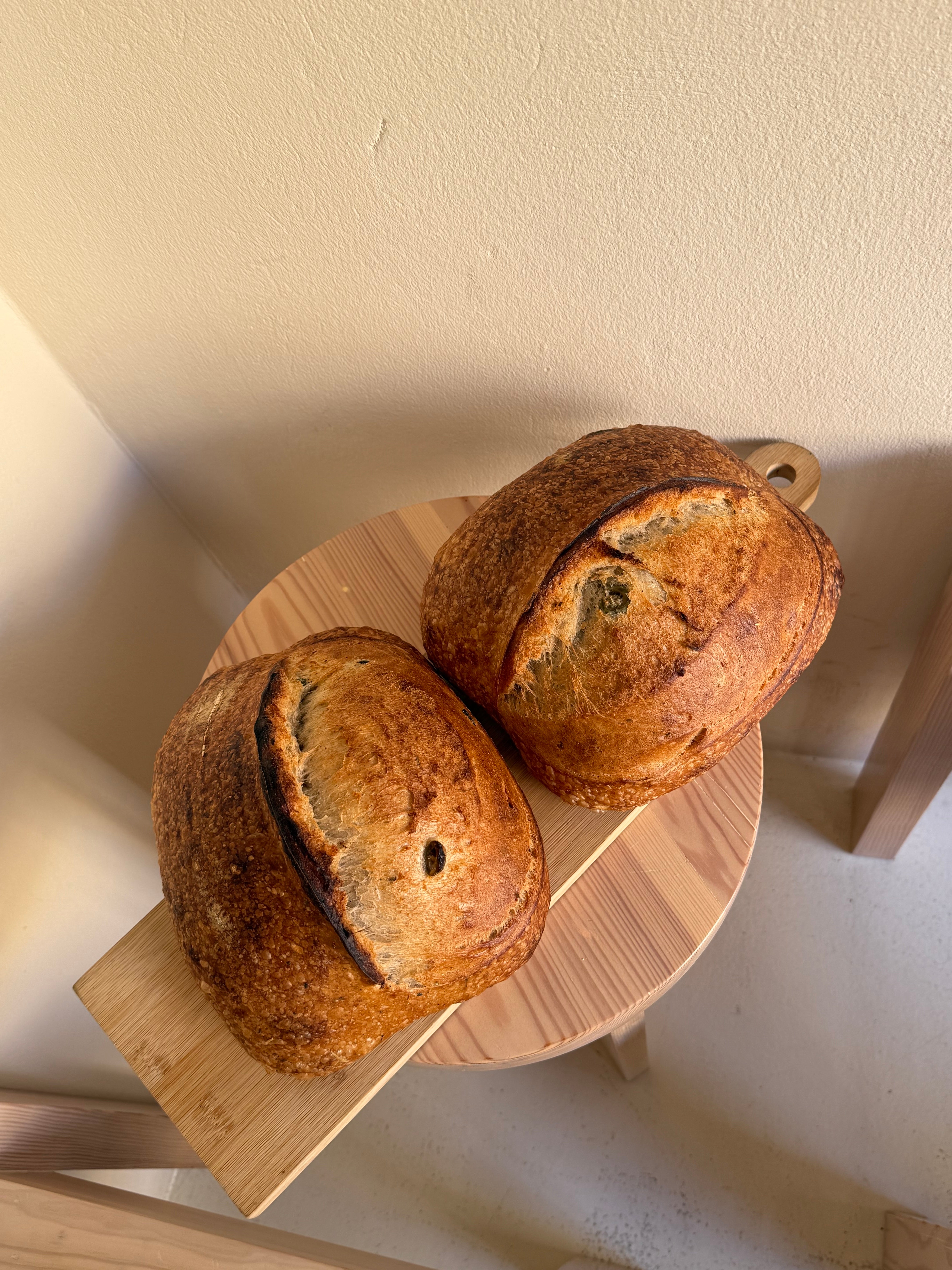 Sourdough Bread (Olives & Herbs)