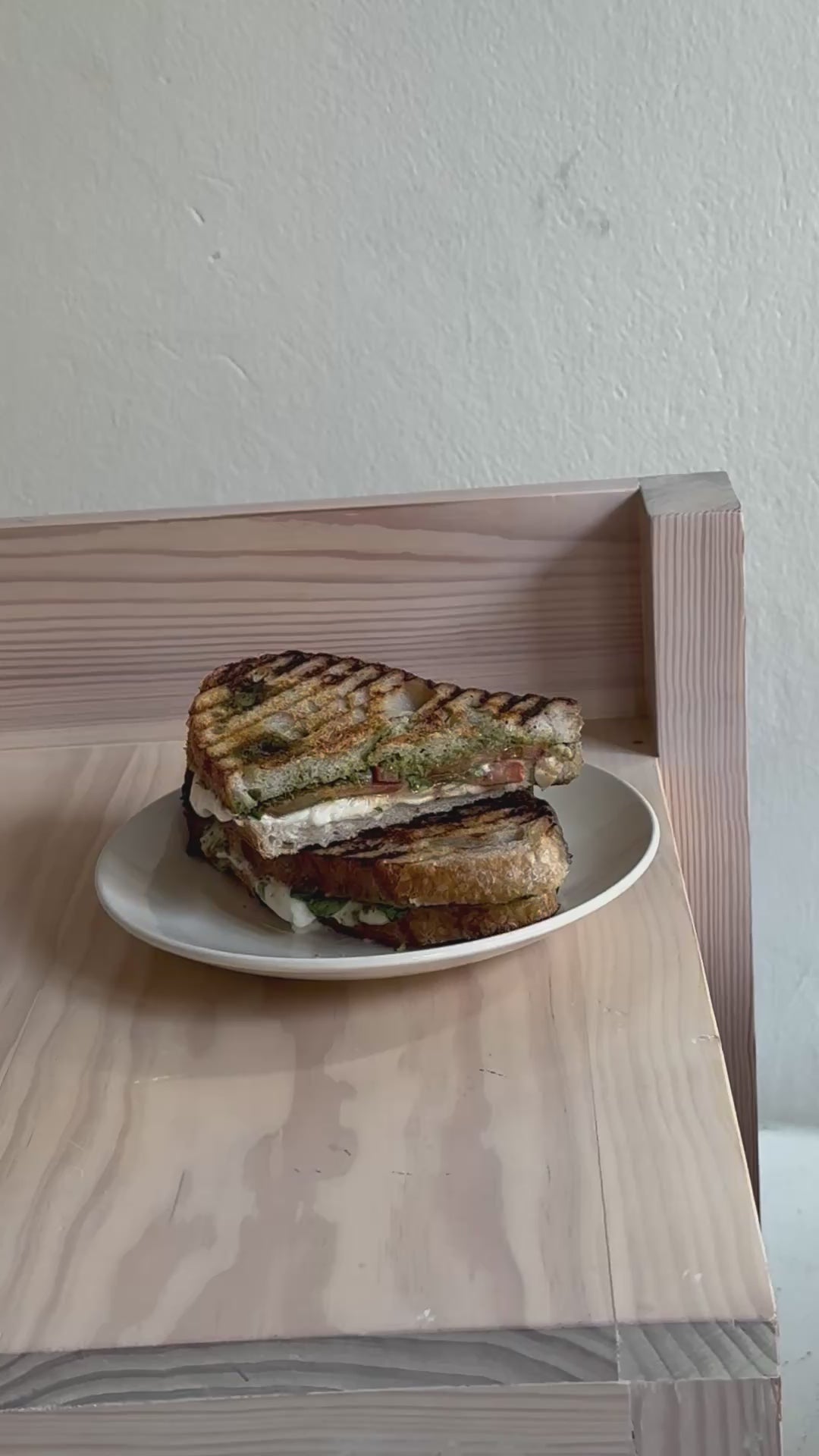 Caprese Sourdough Sandwich